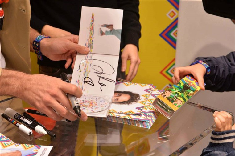 Mika Swatch Signing